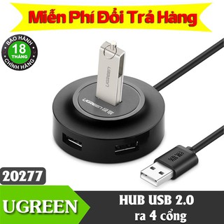 Hub USB 2.0 ra 4 Cổng - Bộ chia USB 2.0 ra 4 cổng - Chính Hãng Ugreen 20277