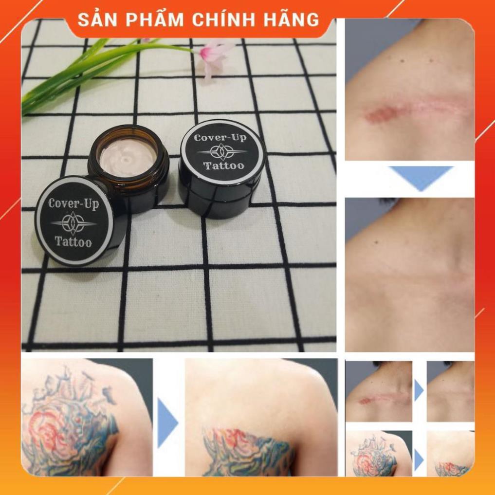 Kem Che Hình Xăm, Khuyết Điểm - Cover Up Tattoo 30g