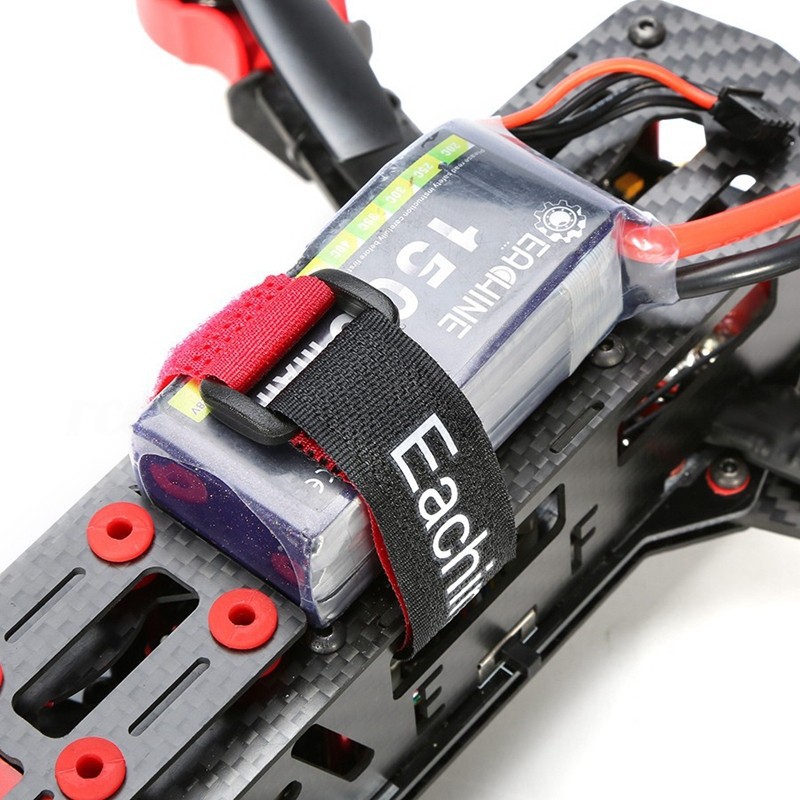 Bộ 10 dây đai giữ pin Lipo 26x2cm cho xe điều khiển từ xa