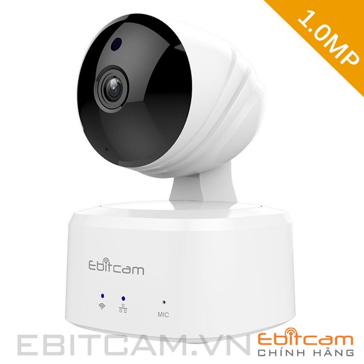 Camera IP không dây giám sát thông minh Wifi Ebitcam E2