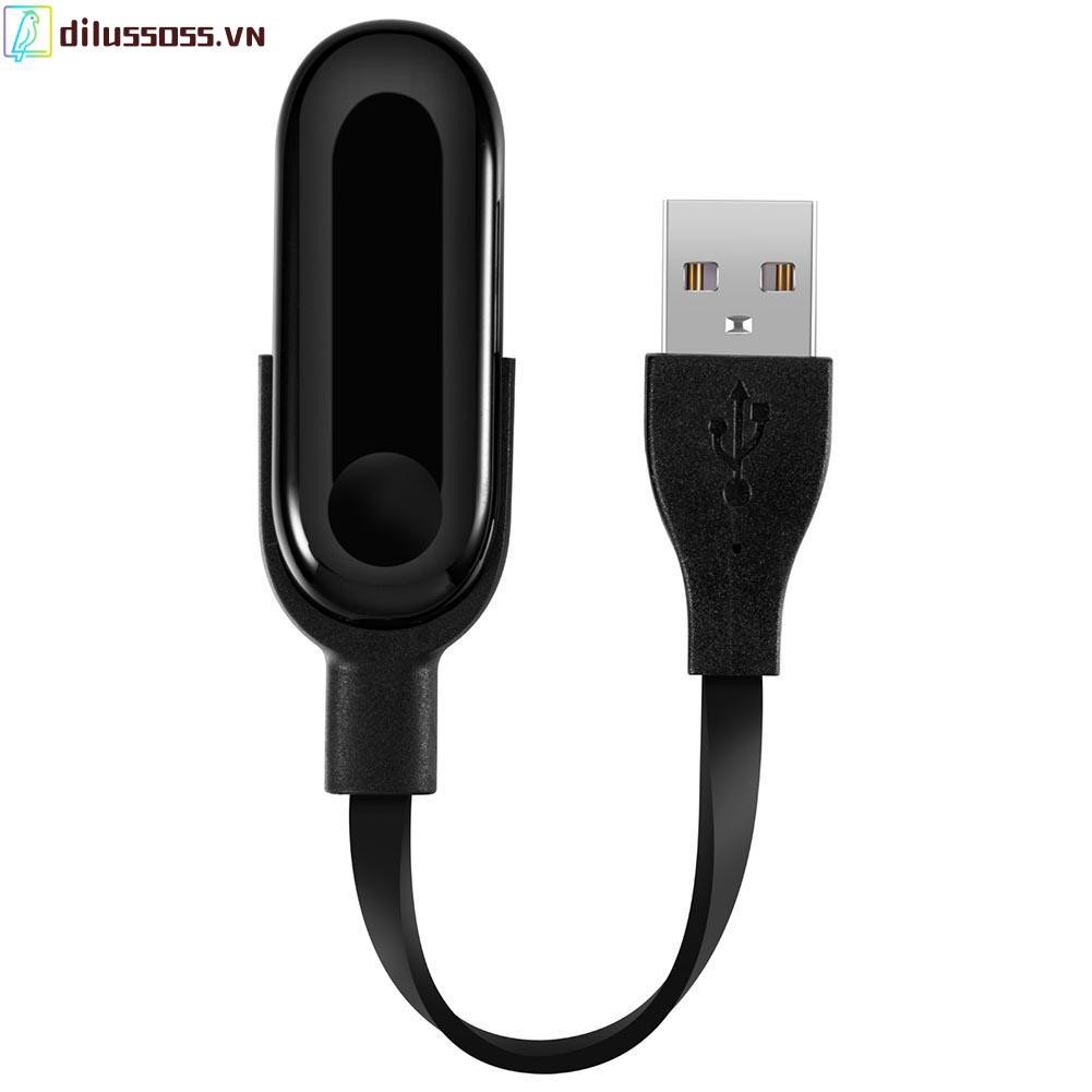 Dây Cáp Sạc Điện Cổng USB Dilussss 15 cm Cho Dòng Xiaomi Mi Band 3