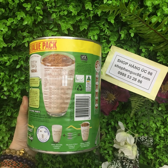 Sữa Milo Úc (1kg)