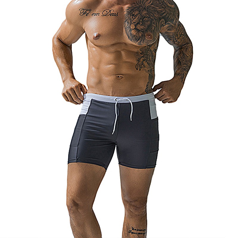 Quần bơi nam boxer có túi Sportslink deenyt a0113-1