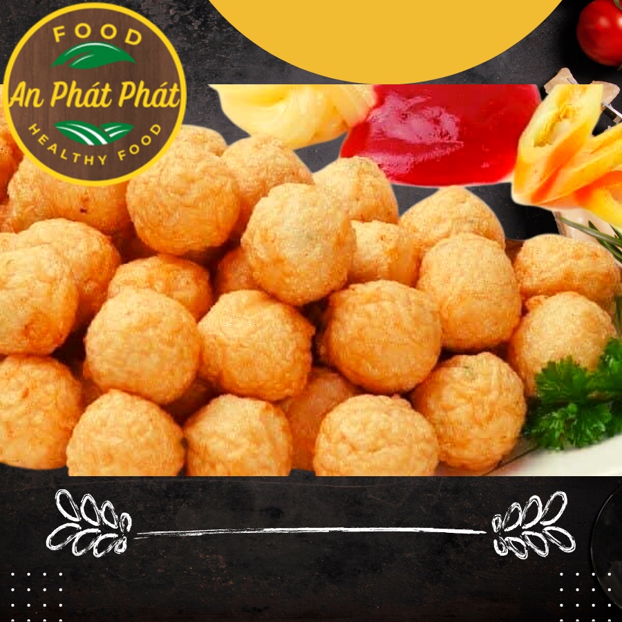 Cá viên cao cấp CP 500g, viên to, làm từ cá basa tươi AQ CP, giòn dai, cá viên thả lẩu ngon, đậm vị An Phát Phát
