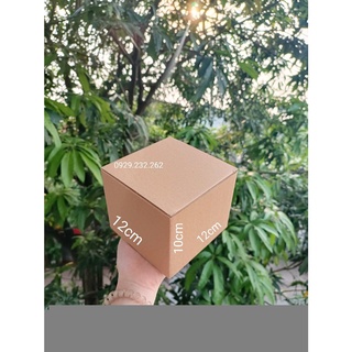 1 Hộp Carton nắp gập 12 x 12 x 10 cm