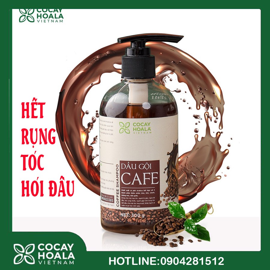 Dầu Gội Cà Phê - Dầu Gội Thảo Dược Cà Phê Trị Liệu Tóc Cocayhoala Chiết Xuất Hạt Cà Phê Arabica 300g | BigBuy360 - bigbuy360.vn