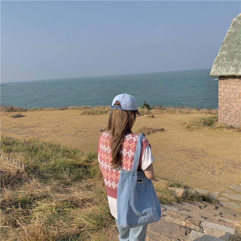 Áo len Gile Nữ, Áo Gile Len Họa Tiết Qua Tram Đơn Giản Hot Trend | BigBuy360 - bigbuy360.vn