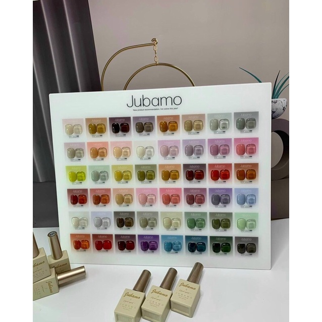 Set sơn gel Jubamo 48 màu, (tặng kèm bảng màu, base, top)