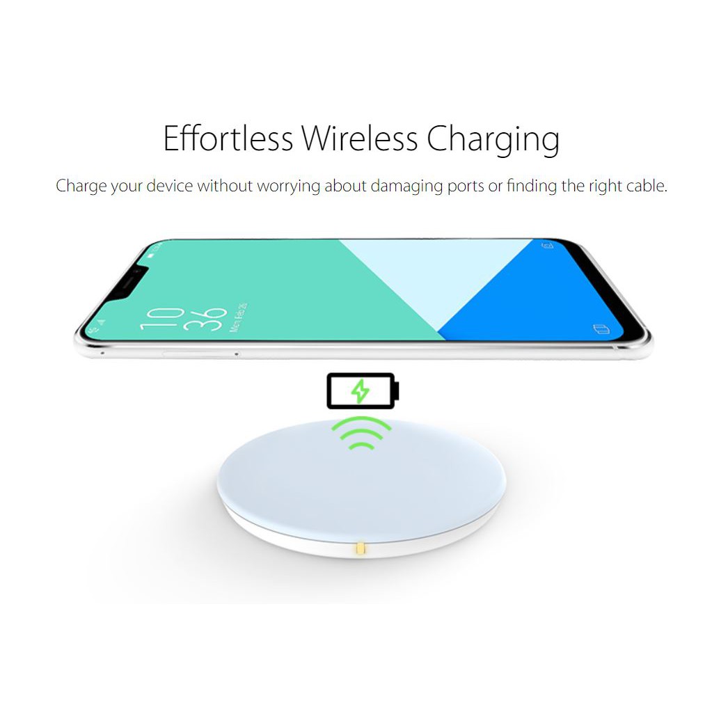 Bộ sạc điện thoại không dây ASUS Wireless Power Mate 15W - Hàng Chính Hãng Bảo Hành 12 Tháng