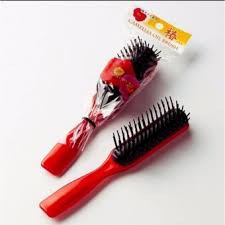 LƯỢC CHẢI TÓC SAKURA MÀU ĐỎ