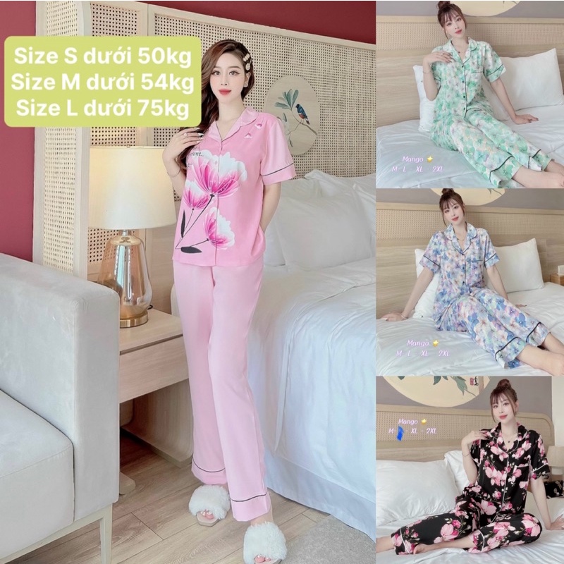 💟 Bộ Pijama Mango L-XL-2XL"49kg-75kg" [ Giảm 10k Đơn 159k ]