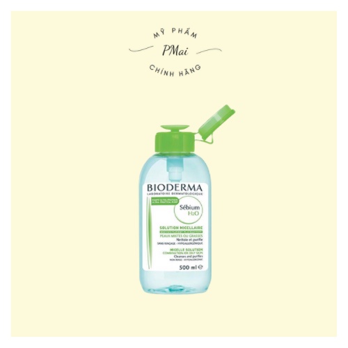 Nước tẩy trang BIODERMA 500ML không cồn dành cho da nhạy cảm nắp nhấn | BigBuy360 - bigbuy360.vn