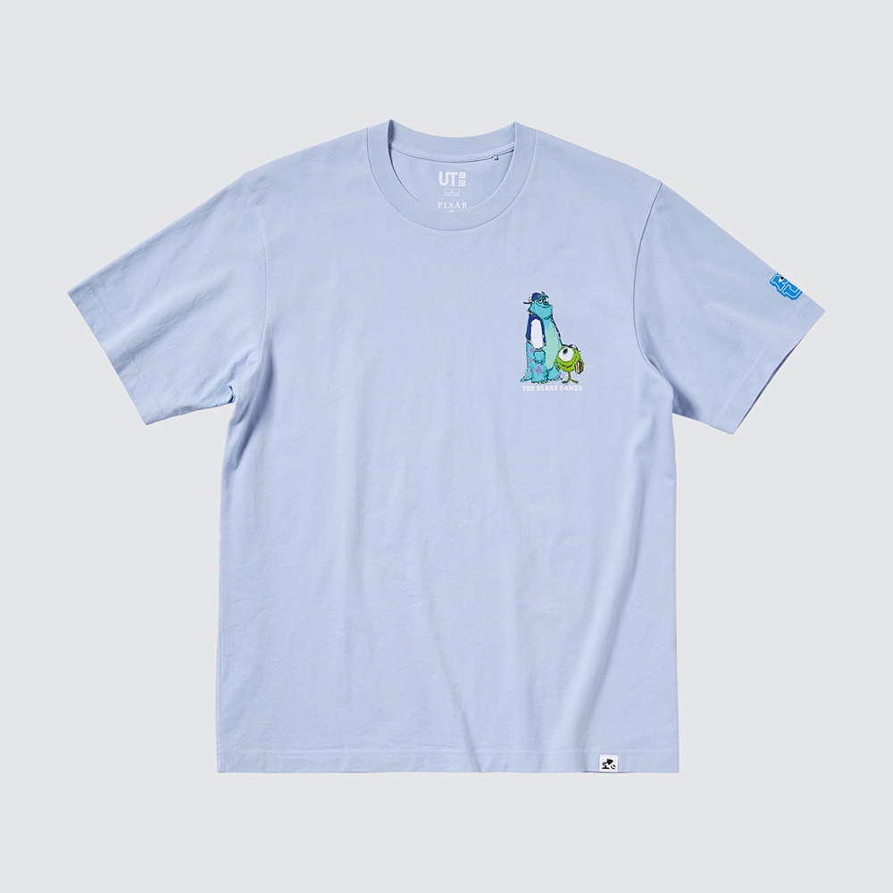 Áo Thun Uniqlo UT Ngắn Tay In Hoạt Hình Pixar Thời Trang Unisex