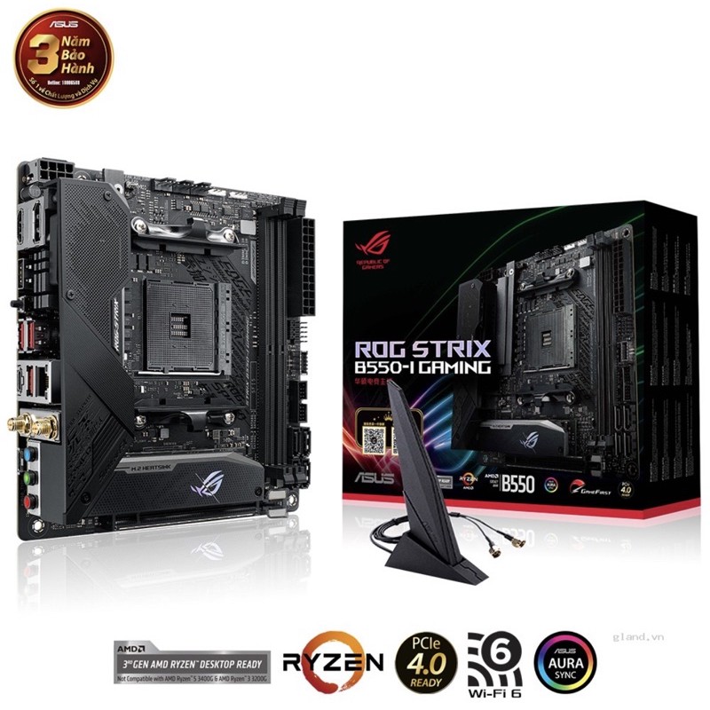 Bo mạch chủ Mainboard Asus ROG STRIX B550-I GAMING