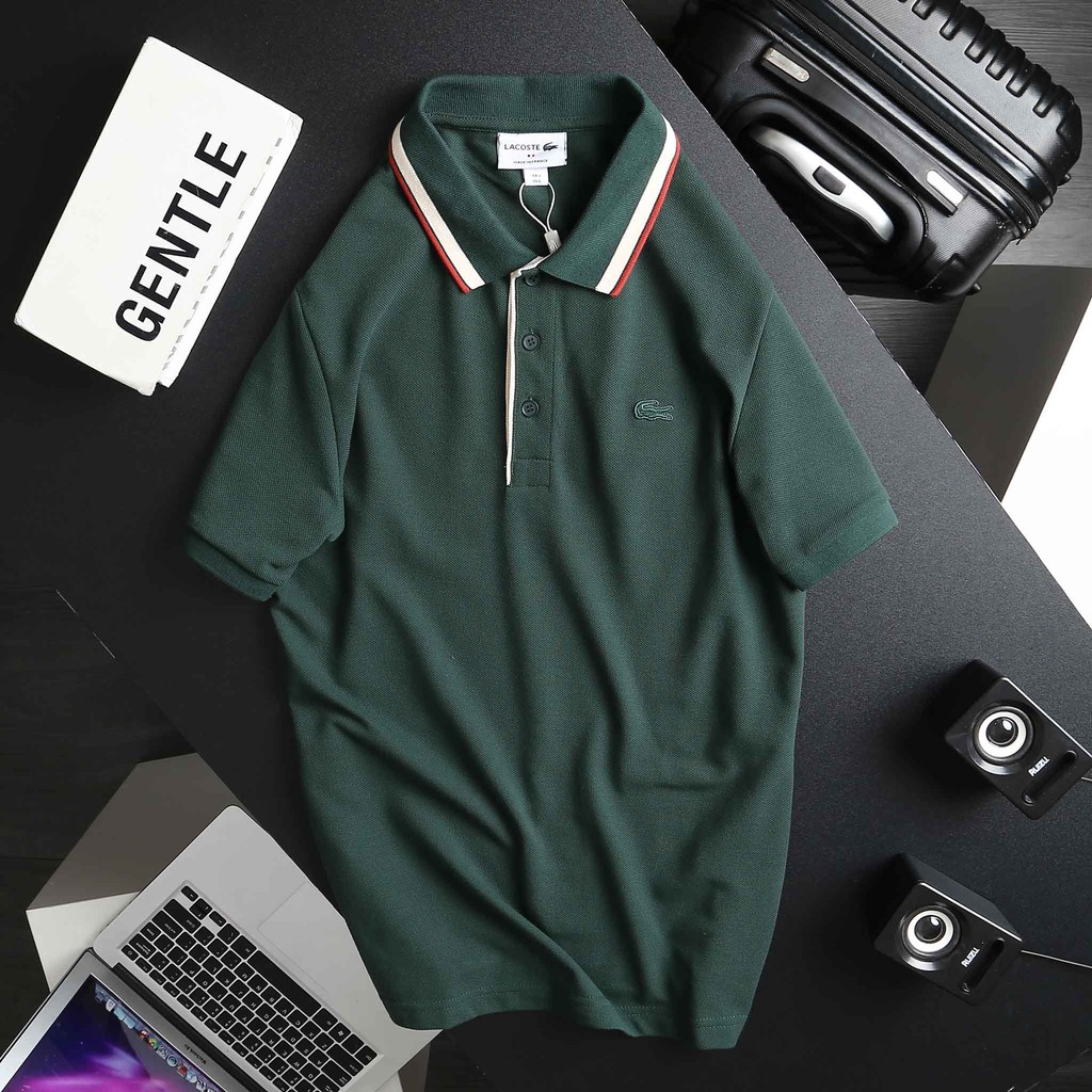 Áo thun có cổ rêu viền cổ + tay ❤️ [𝐅𝐑𝐄𝐄 𝐒𝐇𝐈𝐏] ❤️ chiếc polo rêu VNXK siêu đẹp chất siêu chất lượng ❤️ POLC16 ❤️