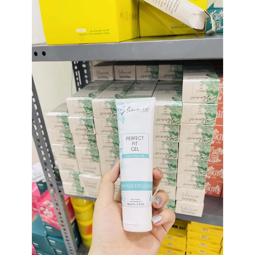 Gel Tan Mỡ Slimmee Perfect Fit Gel 100g Không Bêt Dính Không Nóng Rát An Toàn Cho Da