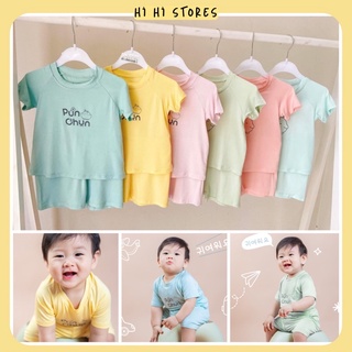 Punchun bộ cộc tay punchun cho bé SS2022D04