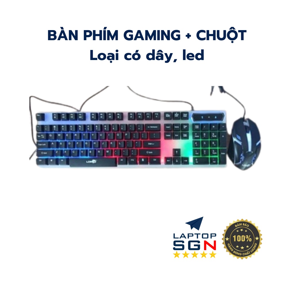 Combo bàn phím và chuột đơn giản dùng cho laptop hoặc smart TV