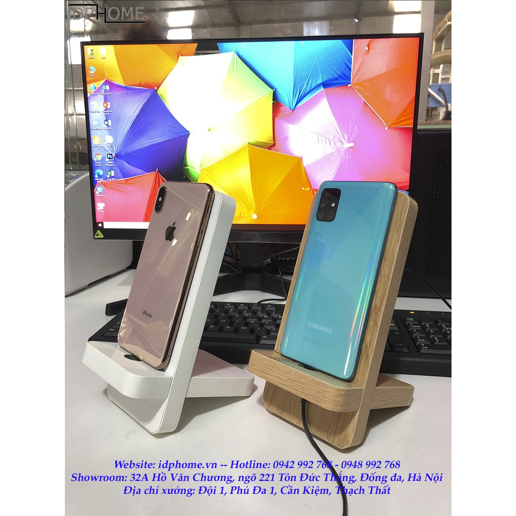 Giá kệ để điện thoại bằng gỗ SP6824