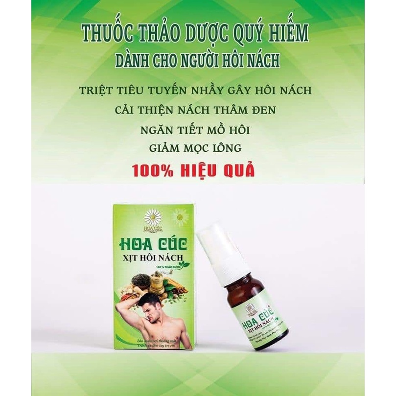 Xịt hôi nách Hoa Cúc, xịt khử mùi cơ thể,🌼 🌼, giúp vùng nách luôn khô thoáng sạch sẽ.