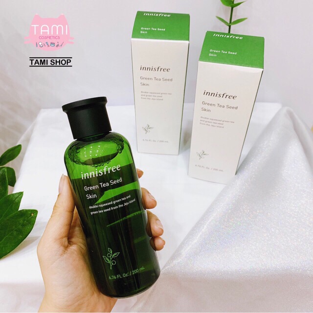 Nước Hoa Hồng Innisfree Green Tea Seed Skin