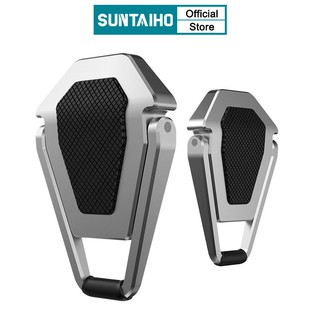 Giá Đỡ Laptop Suntaiho Bằng Kim Loại Hình Dạng Khiên Chắn Gấp Gọn Cho Macbook