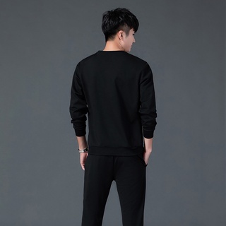 Áo thun nam dài tay 4RUN mã KC-L chất vải mềm mịn họa tiết 3 vạch cổ tròn dài tay phong cách