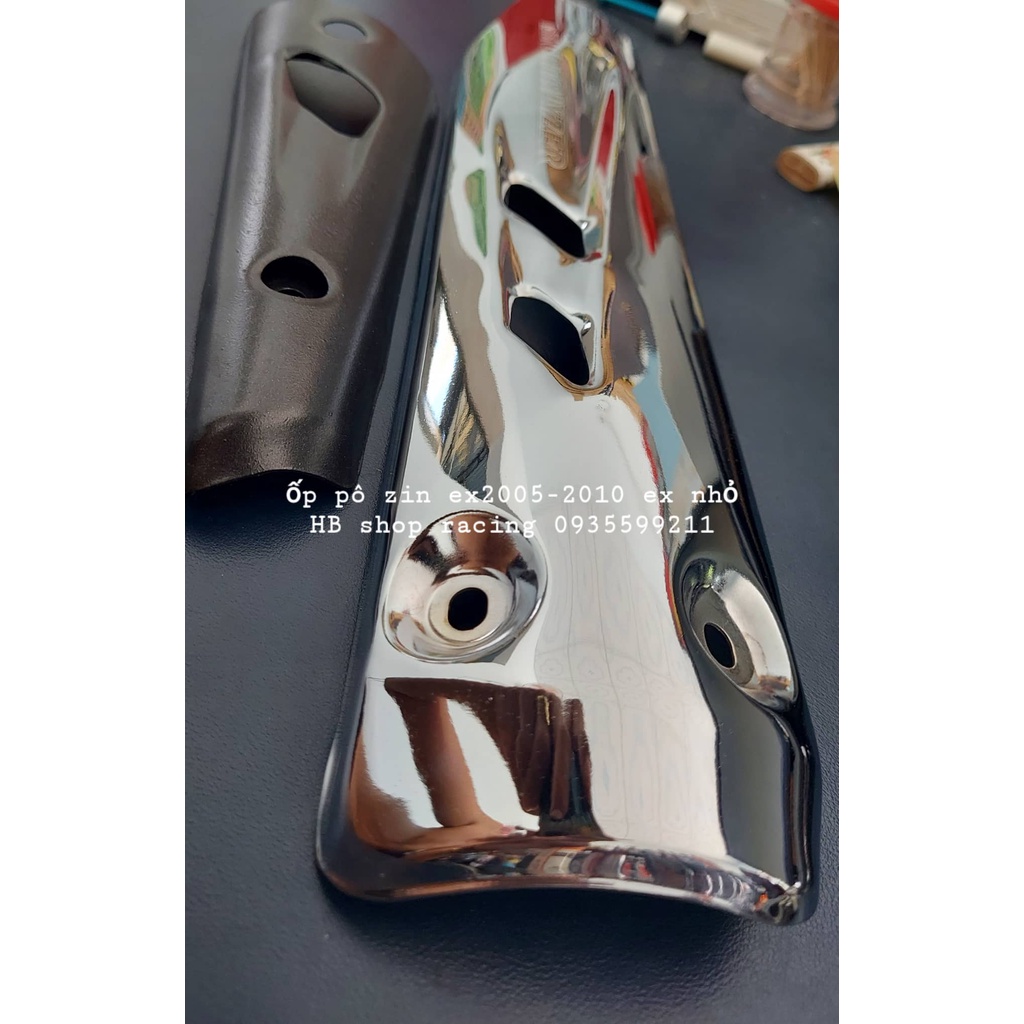 Ốp Pô Zin Exciter 2005-2010 ex nhỏ full kim loại