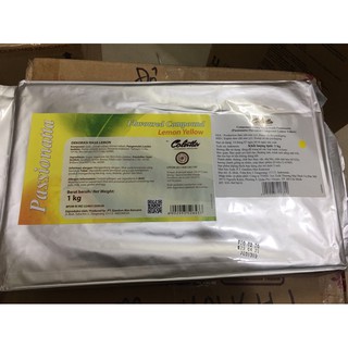 Socola Màu Vàng Chanh Collata thanh 1kg