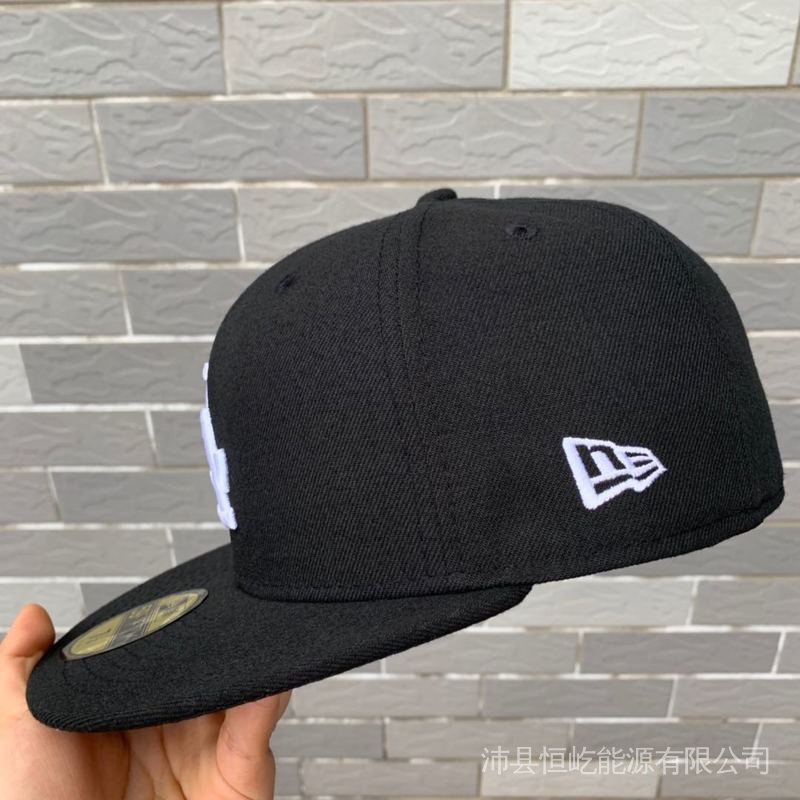 Mũ bóng chày vành phẳng mlb được nạm hoàn toàn cho nữ yankees ny classic dodgers la mũ nam cỡ lớn f6kk