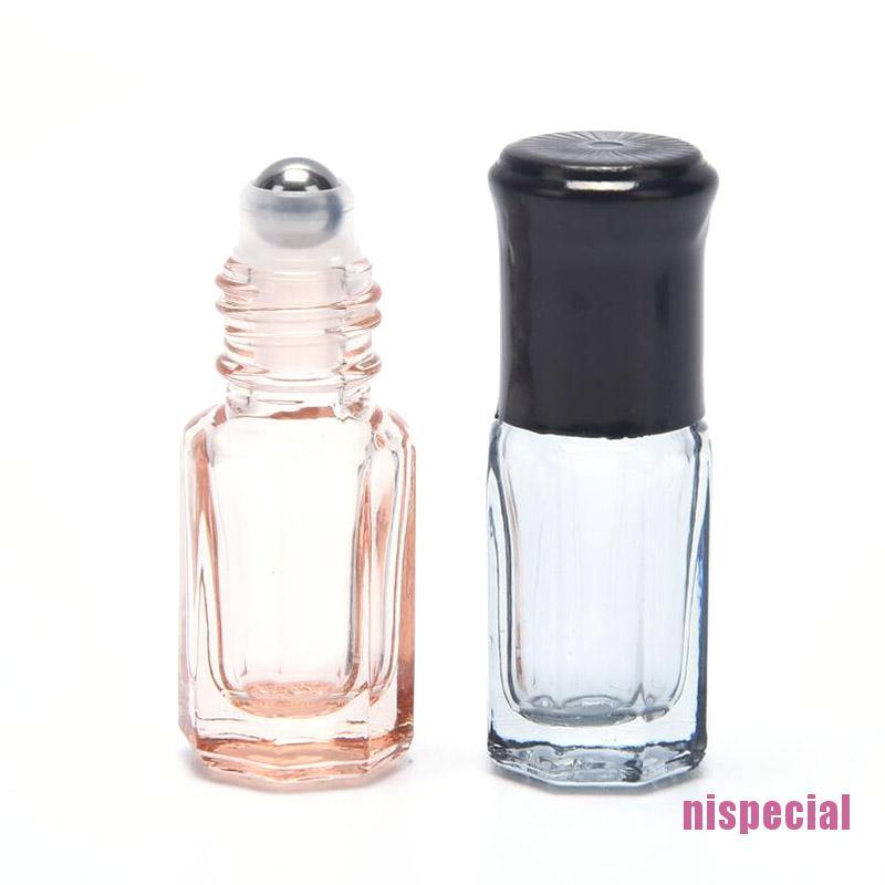 (Hàng Mới Về) Chai Nước Hoa / Tinh Dầu 3ml Bằng Thép Không Gỉ