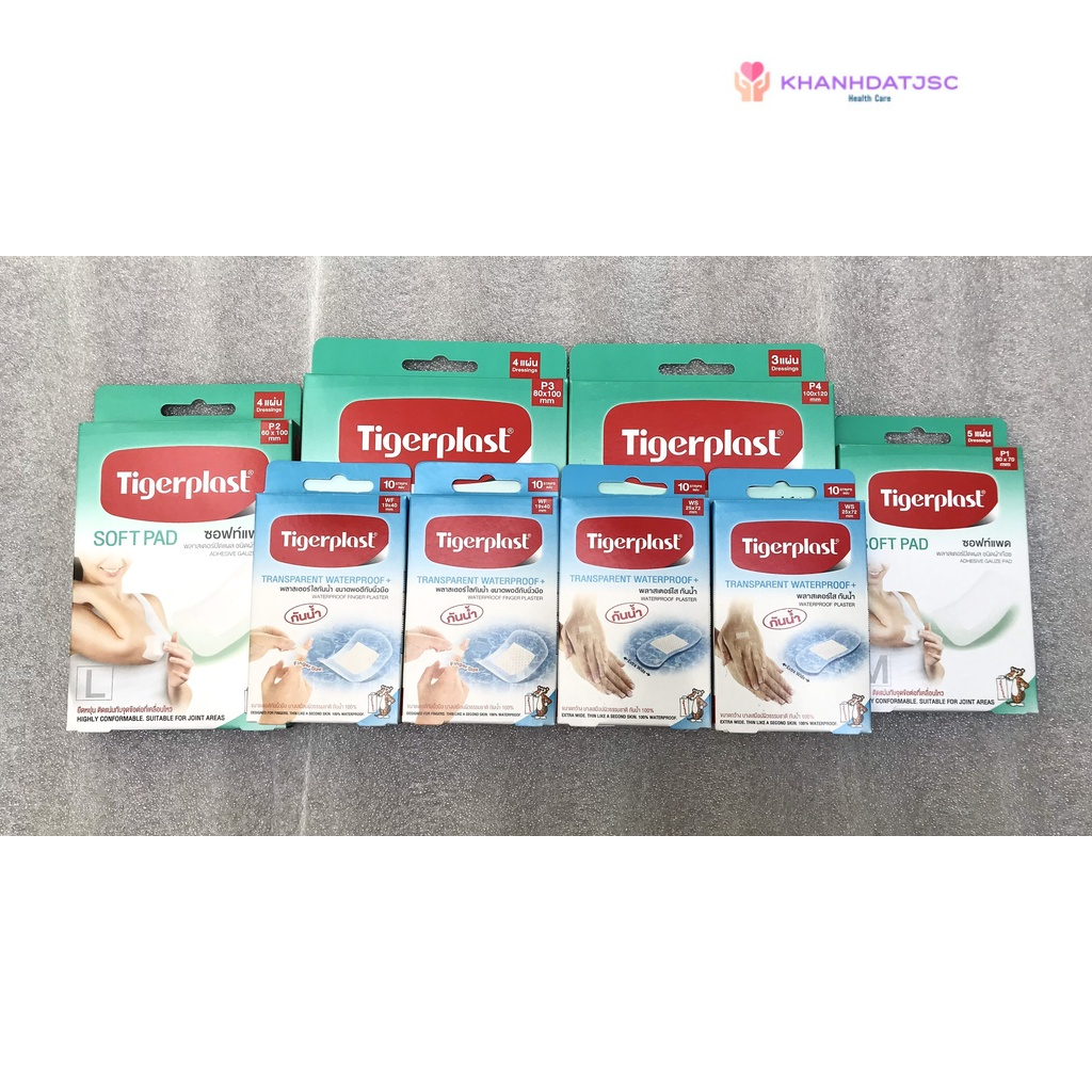 Băng cá nhân chống thấm nước TIGERPLAST WATERPROOF