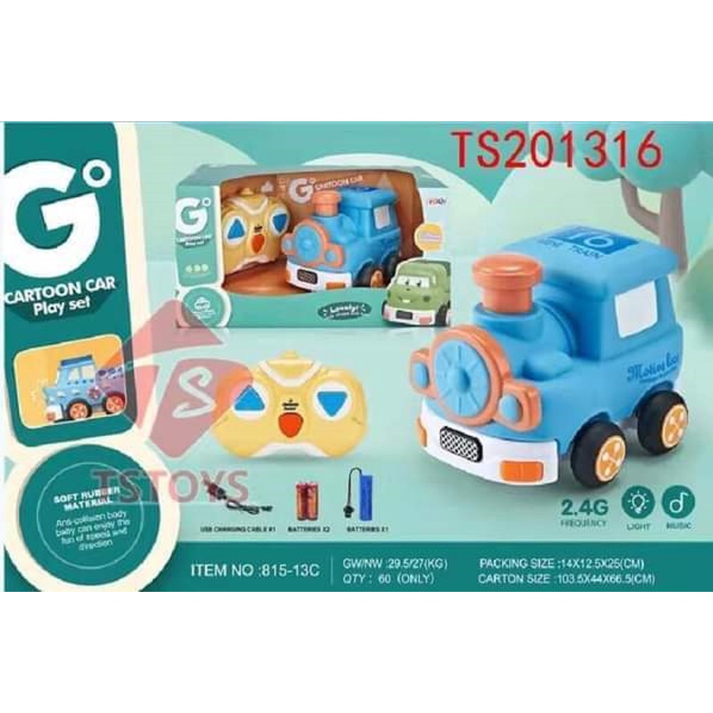 Đồ chơi xe điều khiển hoạt hình siêu đẹp mini