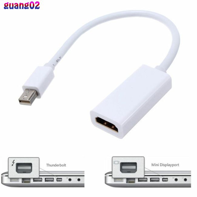 Cáp chuyển đổi Mini DisplayPort DP sang HDMI AV cho Apple Macbook Mac Pro Air