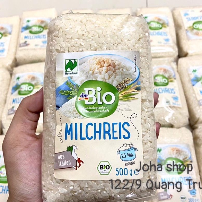 Gạo sữa hữu cơ Bio ĐỨC