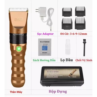 Tông Đơ cắt tóc pin trâu Huaerbo B60