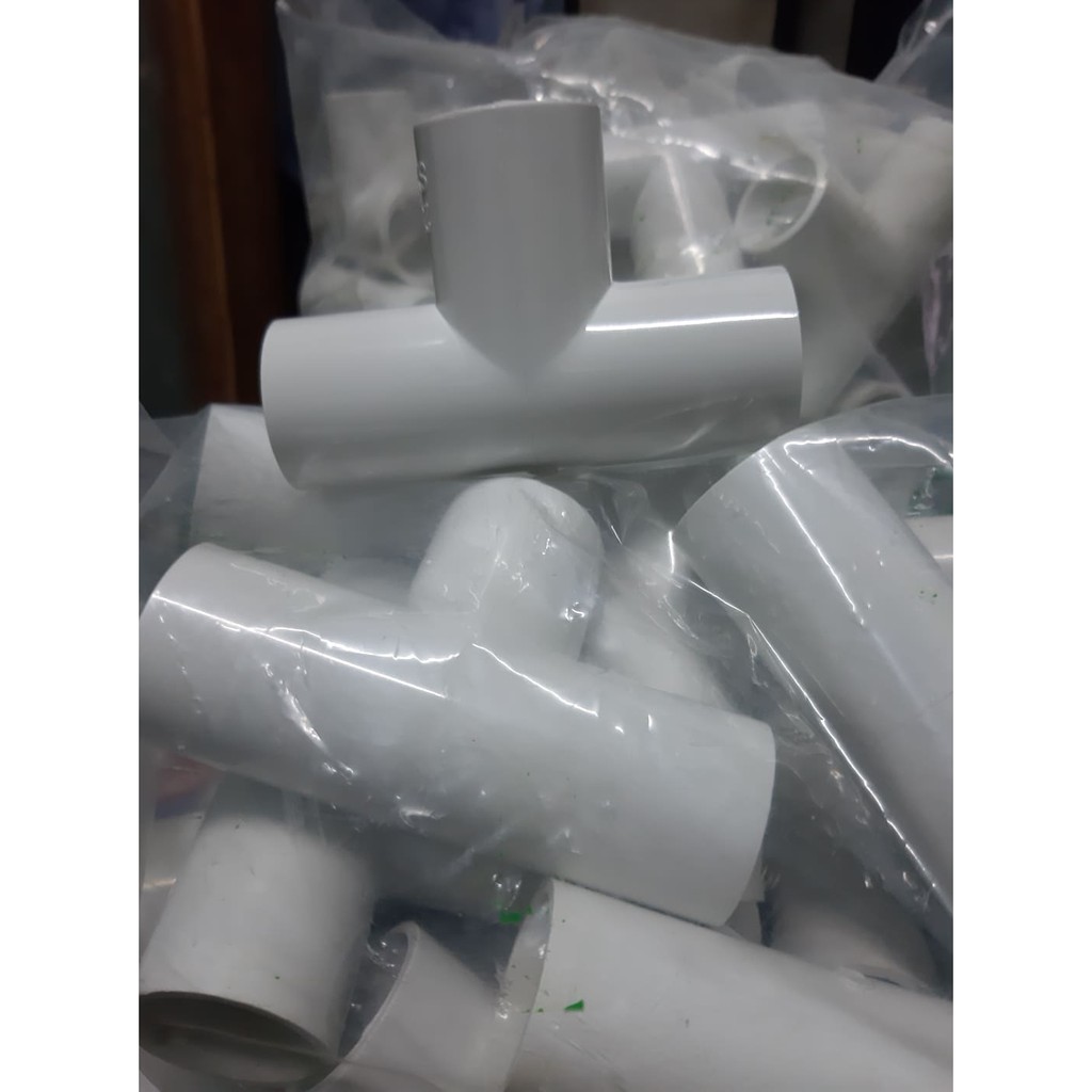 Tê trơn ống 16 AS, 20 AS, 25 AS ( COMBO 50 CÁI / BÌ)