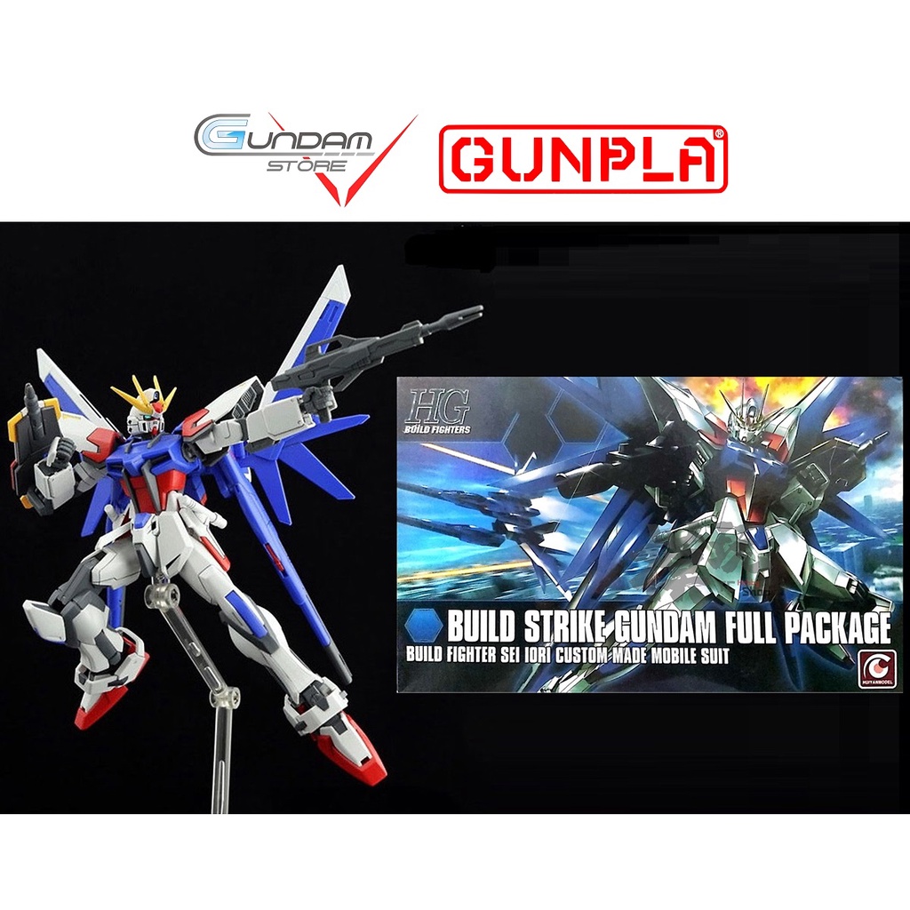 Mô Hình Gundam HG Build Strike Full Package HGBF Build Fighters Huiyan 1