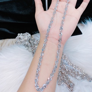 Dây chuyền mẫu Italy mạ bạch kim-sáng đẹp