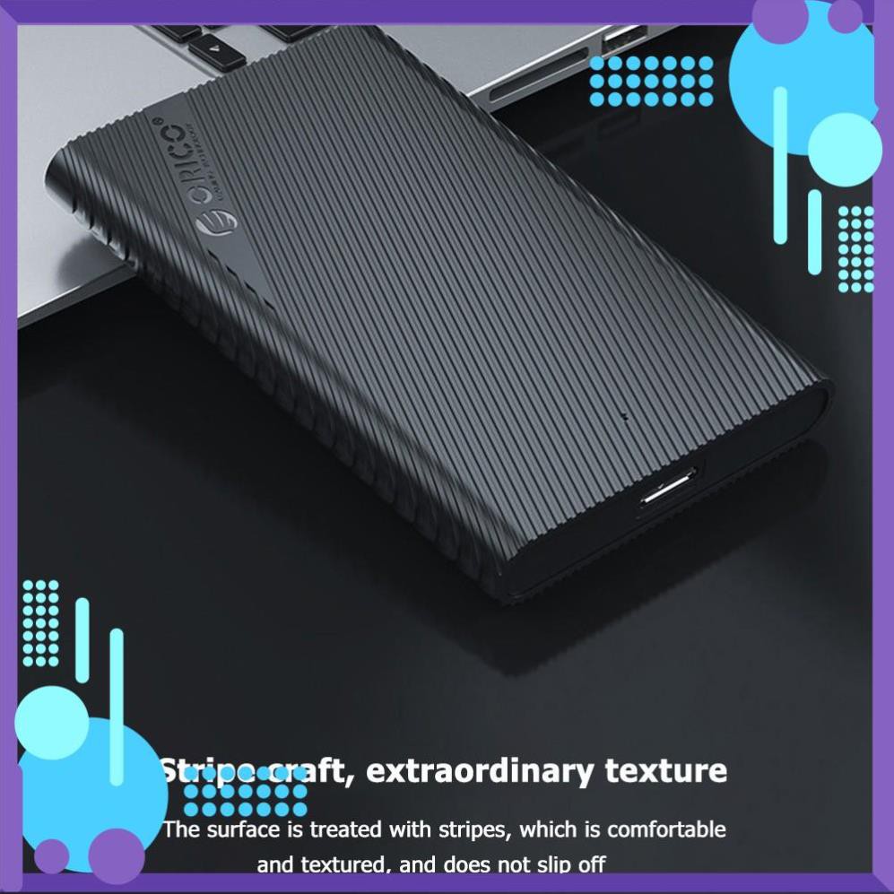 Mua ngay Hộp Đựng Ổ Cứng ORICO 2521U3 2.5 Inch, Ổ Cứng SSD 5Gbps, SATA Sang USB 3.0 [Giảm giá 5%]