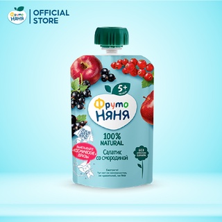 Trái cây nghiền vị táo, quả lý chua Fruto Nyanya 90g