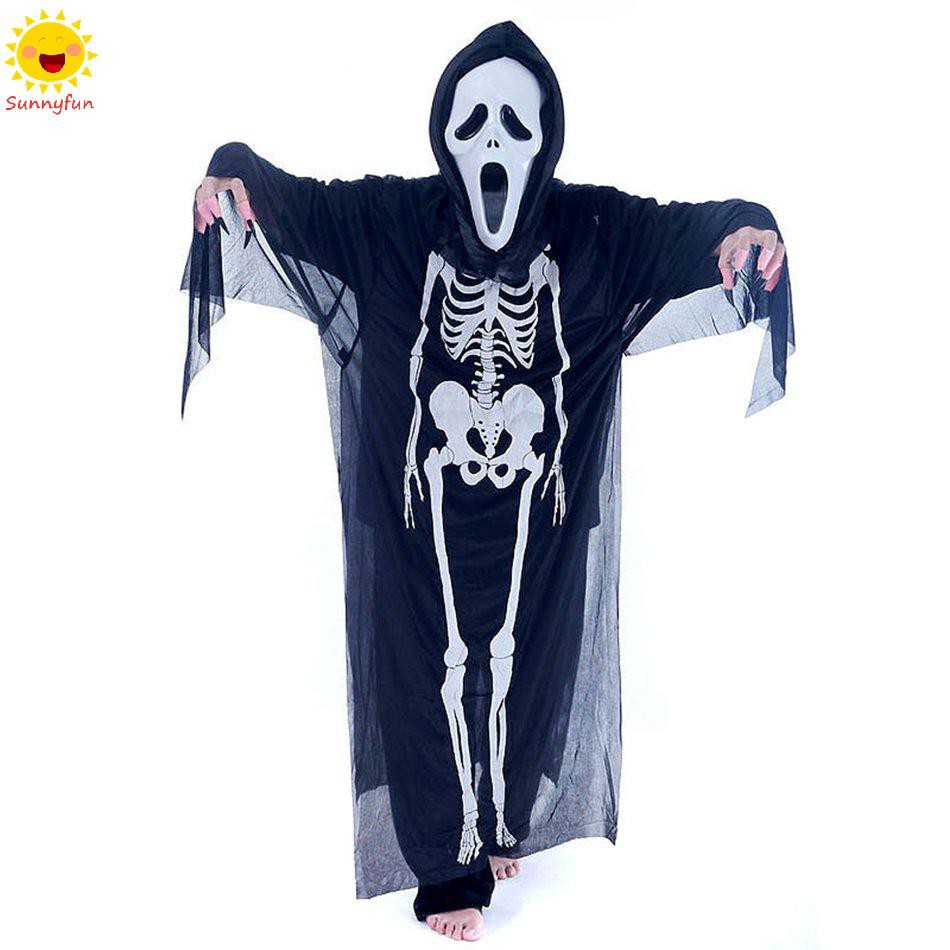 Bộ Đồ Hóa Trang Bộ Xương Độc Đáo Cho Người Lớn Và Trẻ Em Dịp Halloween