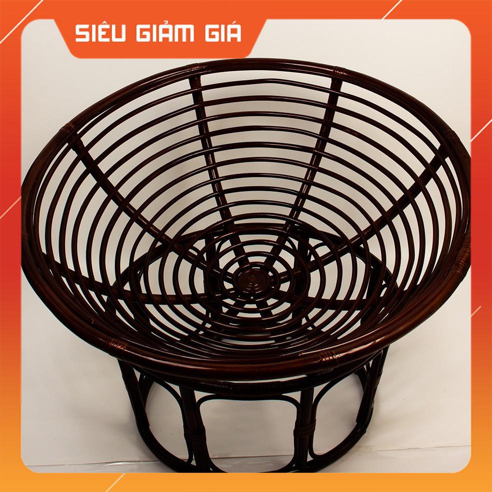 [Giá Sập Sàn] ghế mây papasan thư giãn đường kính 1m gồm nệm