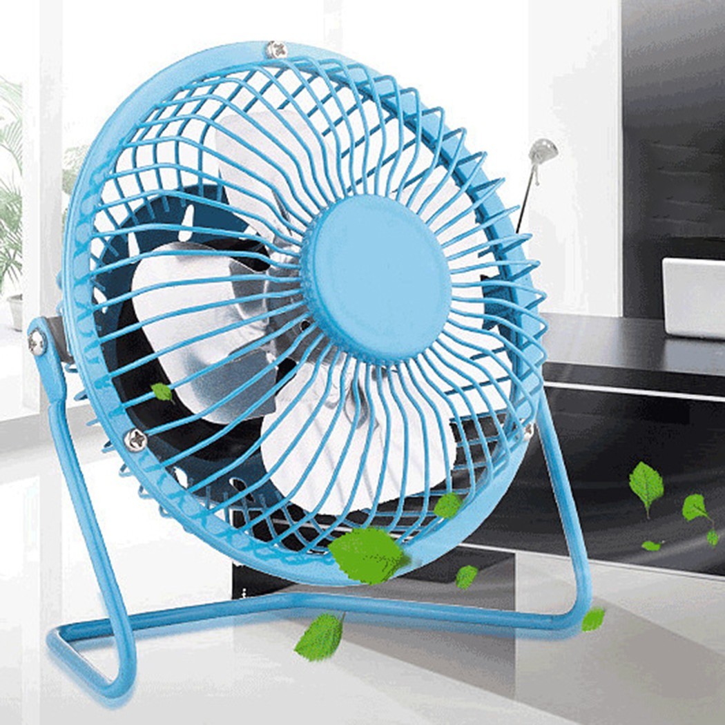 4inch USB Fan Mini Fan Portable Desktop Office Dormitory Table Cooling Mute Rotating