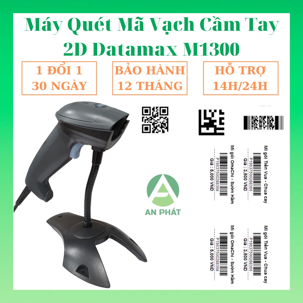 Máy Quét Mã Vạch Cầm Tay 2D Datamax M1300