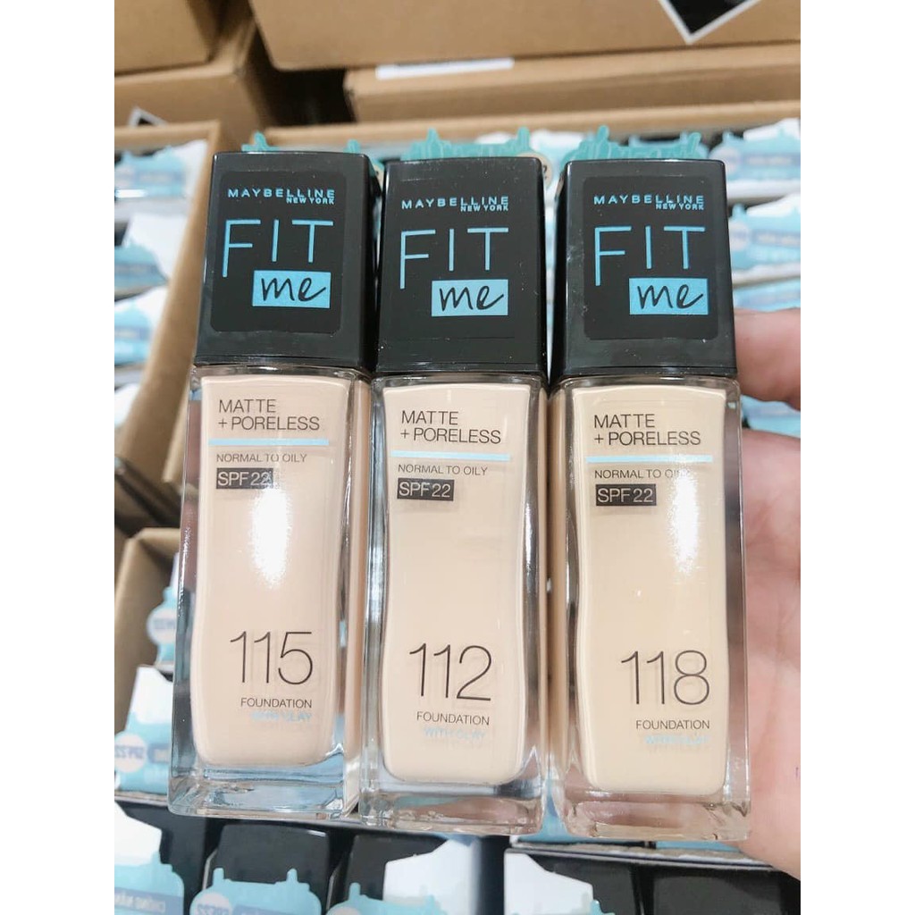 Kem Nền Maybelline Fit Me Matte and Poreless Normal To Oily 30ml