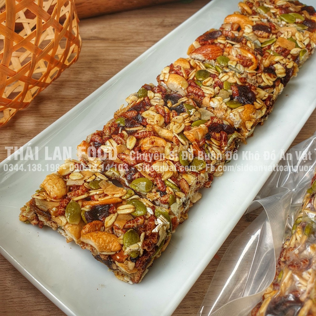 Thanh Granola (Granola Bar) Túi 500Gr