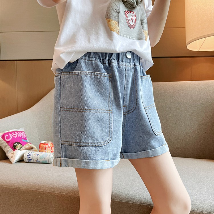 Quần Short Dạng Túi Trước Dành Cho Bé Gái - Mẫu Hot 2022 Hàng Quảng Châu Cao Cấp