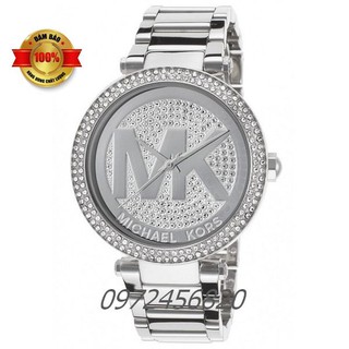 Đồng hồ nữ michael kors mk5925 - in dập logo mk trên nền mặt số đính full pha lê