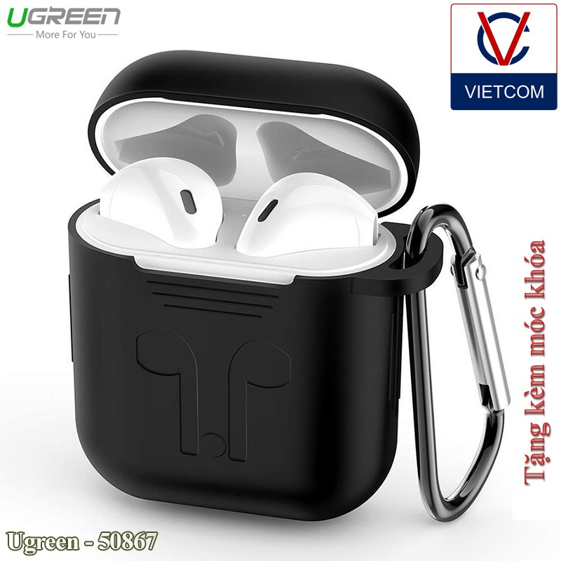 Hộp bảo vệ Airpods - Chất liệu Silicone - Chính hãng Ugreen 50867